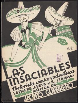 Las insaciables : historieta cómica. N. 7, El autogiro-pasa-calle