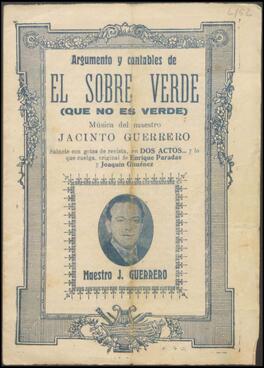 El sobre verde : (que no es verde)