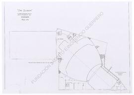 Cine Coliseum. Canales de impulsión de aire para la refrigeración del escenario