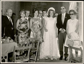 Inocencio Guerrero en una boda