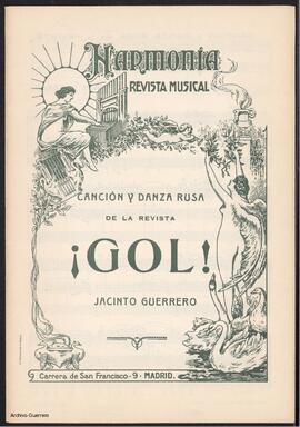 Canción y danza rusa de la revista ¡Gol!