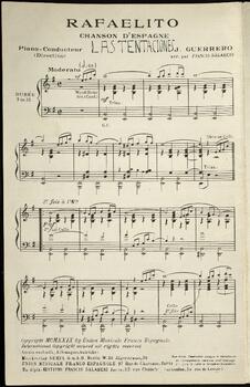 Rafaelito : chanson d'Espagne