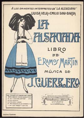 La alsaciana. Nº 5, Coro y danza