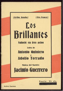 Los brillantes : sainete en tres actos