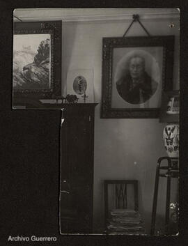 [Fragmento de un cuarto del domicilio de Jacinto Guerrero]