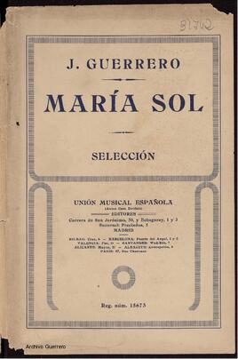 María Sol : selección