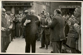 [Inauguración de la calle Maestro Guerrero, en Madrid]