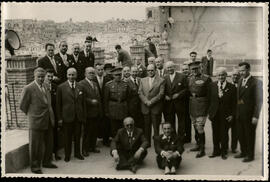 Inocencio Guerrero, entre otros, en la romería de la Vírgen del Valle