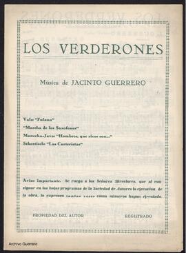 Los verderones