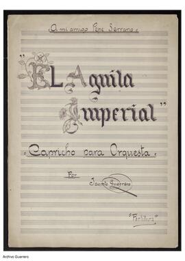 El águila imperial : capricho para orquesta