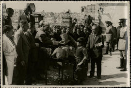 Inocencio Guerrero, entre otros, en la romería de la Vírgen del Valle