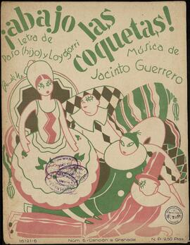 ¡Abajo las coquetas! : descubrimiento científico en dos actos : Canción a Granada