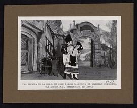 [Escena de La alsaciana en el teatro Apolo]