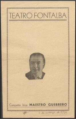 La Cibeles : Programa : La comedia lírica en tres actos