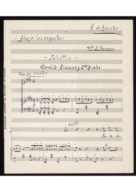 ¡Abajo las coquetas! : schottis