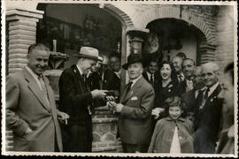 Inocencio Guerrero en la romería de la Vírgen del Valle