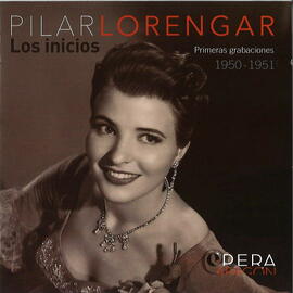 Pilar Lorengar : los inicios : primeras grabaciones (1950-1951)