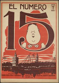 El número 15 : sainete en dos actos. N. 6 La torre de Sevilla, pasodoble