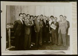 [Grabación de la música de la película Garbancito de la Mancha]