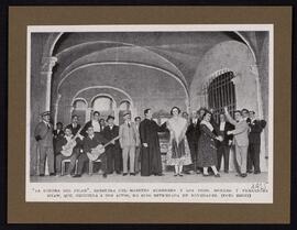 [Escena de La sombra del Pilar en el teatro Novedades]