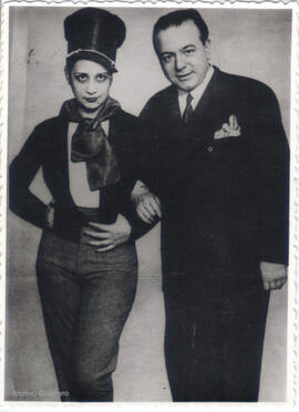 Jacinto Guerrero y Celia Gámez