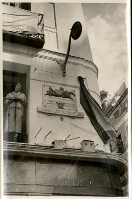 [Inauguración de la calle Maestro Guerrero, en Madrid]