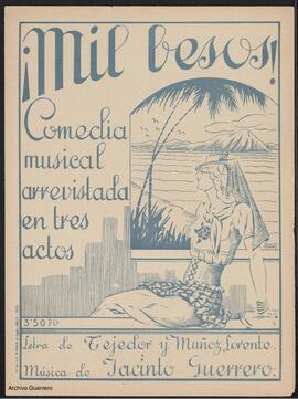 ¡Mil besos! : comedia musical arrevistada en tres actos. Slow de los xilofones
