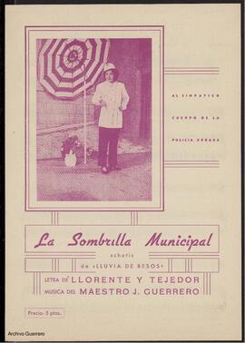 La sombrilla municipal : schotis ("Lluvia de besos")