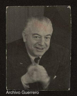 [Fotografía de carnet de Jacinto Guerrero]
