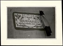 Placa de la calle Trastámara
